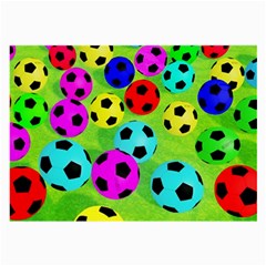 Balls Colors Large Glasses Cloth (2-side) by BangZart