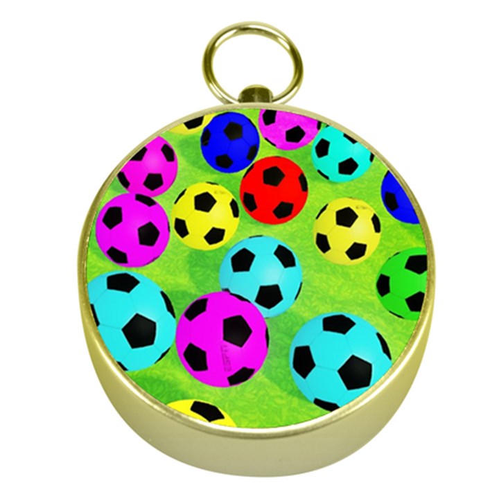 Balls Colors Gold Compasses