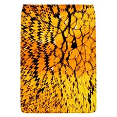 Yellow Chevron Zigzag Pattern Flap Covers (s)  by BangZart