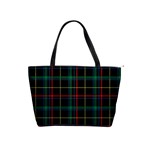 Tartan Plaid Pattern Shoulder Handbags Front