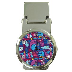 Hipster Pattern Animals And Tokyo Money Clip Watches by BangZart