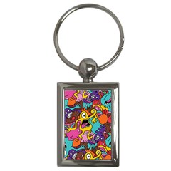 Monster Patterns Key Chains (rectangle)  by BangZart