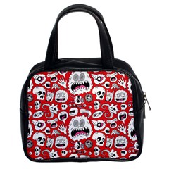 Another Monster Pattern Classic Handbags (2 Sides) by BangZart