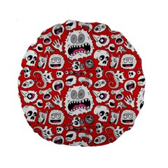 Another Monster Pattern Standard 15  Premium Round Cushions