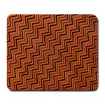 Brown Zig Zag Background Large Mousepads Front