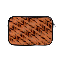 Brown Zig Zag Background Apple Macbook Pro 13  Zipper Case by BangZart