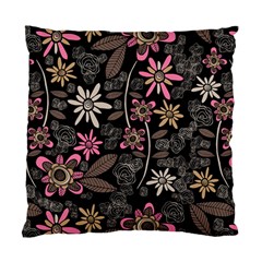 Flower Art Pattern Standard Cushion Case (two Sides) by BangZart