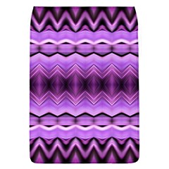 Purple Pink Zig Zag Pattern Flap Covers (l)  by BangZart