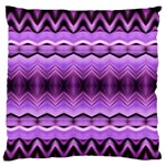 Purple Pink Zig Zag Pattern Standard Flano Cushion Case (Two Sides) Front