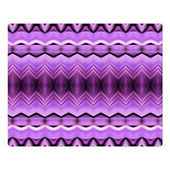 Purple Pink Zig Zag Pattern Double Sided Flano Blanket (large)  by BangZart