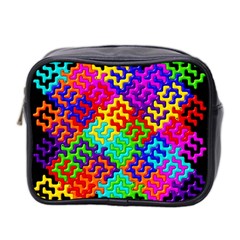 3d Fsm Tessellation Pattern Mini Toiletries Bag 2-side by BangZart