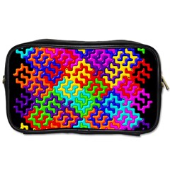 3d Fsm Tessellation Pattern Toiletries Bags 2-side by BangZart