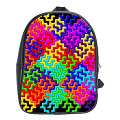 3d Fsm Tessellation Pattern School Bags (xl)  by BangZart