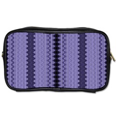 Zig Zag Repeat Pattern Toiletries Bags 2-side by BangZart