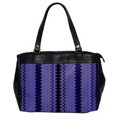 Zig Zag Repeat Pattern Office Handbags by BangZart