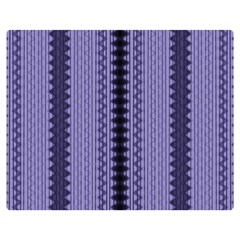 Zig Zag Repeat Pattern Double Sided Flano Blanket (medium) 