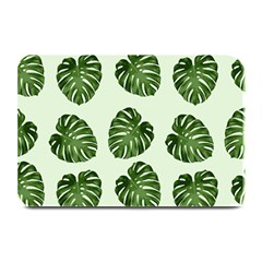 Leaf Pattern Seamless Background Plate Mats by BangZart