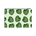 Leaf Pattern Seamless Background Cosmetic Bag (Large)  Back