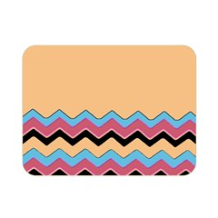 Chevrons Patterns Colorful Stripes Double Sided Flano Blanket (mini) 