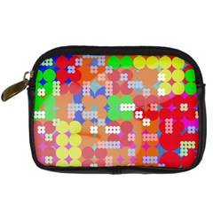 Abstract Polka Dot Pattern Digital Camera Cases by BangZart