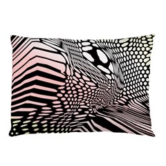 Abstract Fauna Pattern When Zebra And Giraffe Melt Together Pillow Case by BangZart