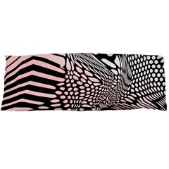 Abstract Fauna Pattern When Zebra And Giraffe Melt Together Body Pillow Case Dakimakura (two Sides) by BangZart