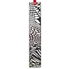 Abstract Fauna Pattern When Zebra And Giraffe Melt Together Large Book Marks by BangZart