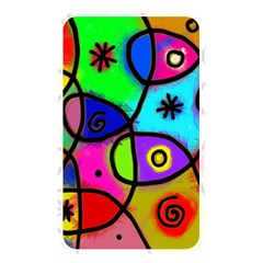 Digitally Painted Colourful Abstract Whimsical Shape Pattern Memory Card Reader by BangZart