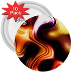 Colourful Abstract Background Design 3  Buttons (10 pack)  Front