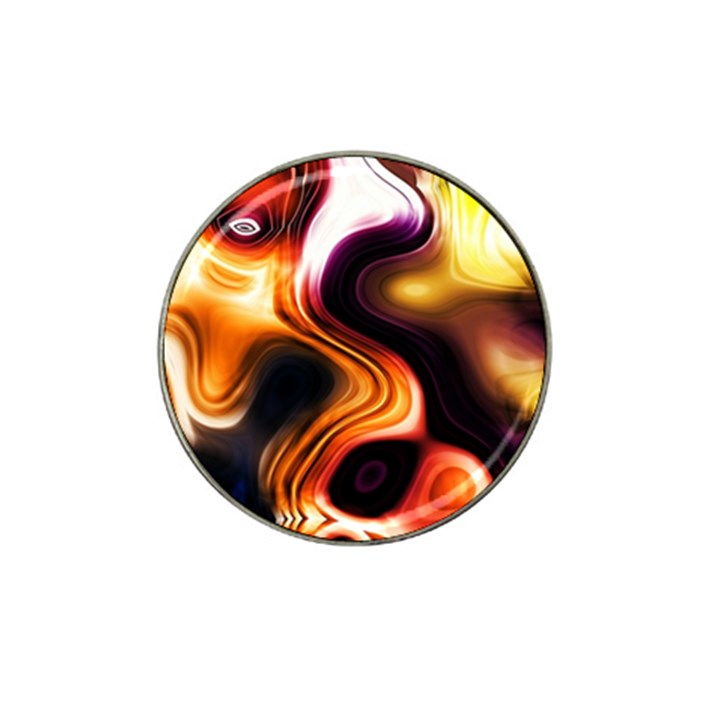 Colourful Abstract Background Design Hat Clip Ball Marker (10 pack)