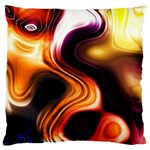 Colourful Abstract Background Design Large Cushion Case (Two Sides) Front