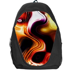 Colourful Abstract Background Design Backpack Bag by BangZart