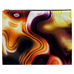 Colourful Abstract Background Design Cosmetic Bag (xxxl) 