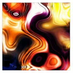 Colourful Abstract Background Design Large Satin Scarf (square)
