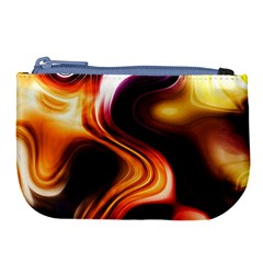 Colourful Abstract Background Design Large Coin Purse