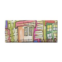 A Village Drawn In A Doodle Style Cosmetic Storage Cases by BangZart