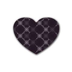 Abstract Seamless Pattern Background Heart Coaster (4 Pack)  by BangZart