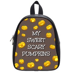 Hallowen My Sweet Scary Pumkins School Bags (small)  by BangZart