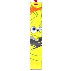 Funny Cartoon Punk Banana Illustration Large Book Marks