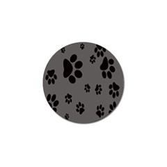 Dog Foodprint Paw Prints Seamless Background And Pattern Golf Ball Marker (10 Pack) by BangZart