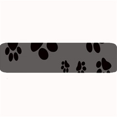 Dog Foodprint Paw Prints Seamless Background And Pattern Large Bar Mats by BangZart