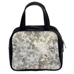 Wall Rock Pattern Structure Dirty Classic Handbags (2 Sides) by BangZart