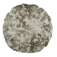 Wall Rock Pattern Structure Dirty Large 18  Premium Flano Round Cushions