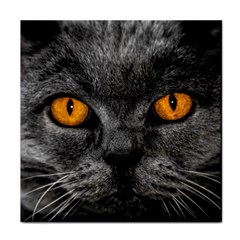 Cat Eyes Background Image Hypnosis Face Towel by BangZart