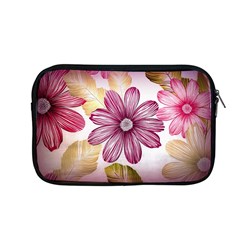 Flower Print Fabric Pattern Texture Apple Macbook Pro 13  Zipper Case