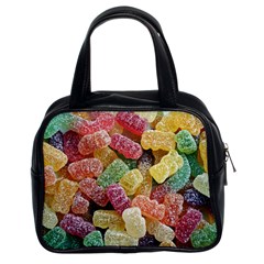 Jelly Beans Candy Sour Sweet Classic Handbags (2 Sides) by BangZart