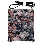 Leaf Leaves Autumn Fall Brown Shoulder Sling Bags Front