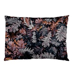 Leaf Leaves Autumn Fall Brown Pillow Case (two Sides)