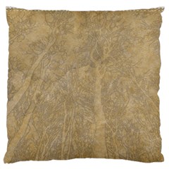 Abstract Forest Trees Age Aging Large Flano Cushion Case (two Sides)