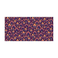 Abstract Background Floral Pattern Yoga Headband by BangZart